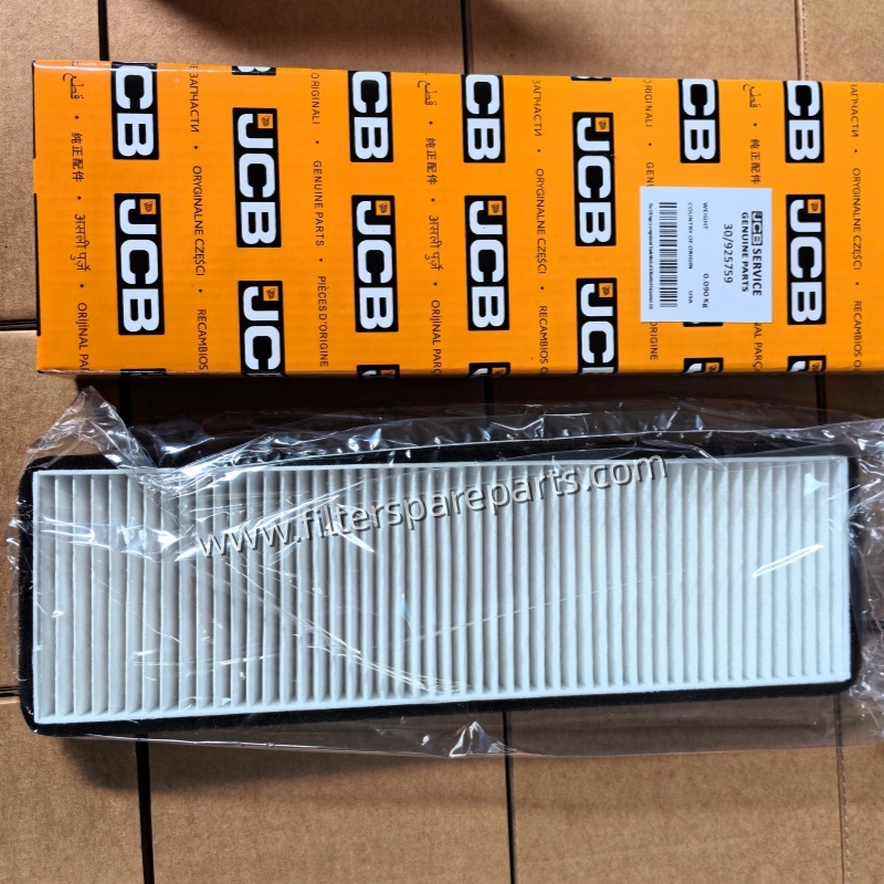 30-925759 Cabin Air FIlter suitable for JCB